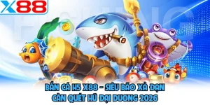 Bắn Cá H5 X88 - Siêu Bão Xả Đạn Càn Quét Hũ Đại Dương 2026