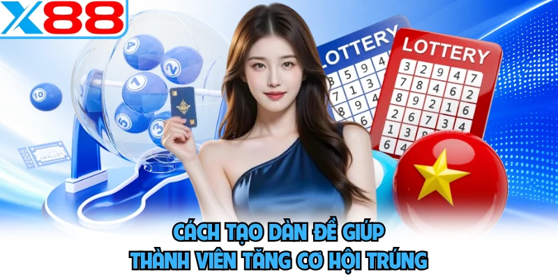 Cách tạo dàn đề giúp thành viên tăng cơ hội trúng