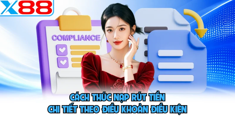 Cách thức nạp rút tiền chi tiết theo điều khoản điều kiện 