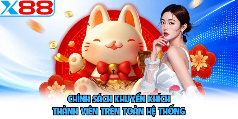 Chính sách khuyến khích thành viên trên toàn hệ thống