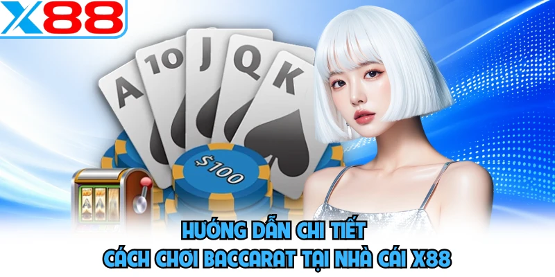 Hướng dẫn chi tiết cách chơi baccarat tại nhà cái X88