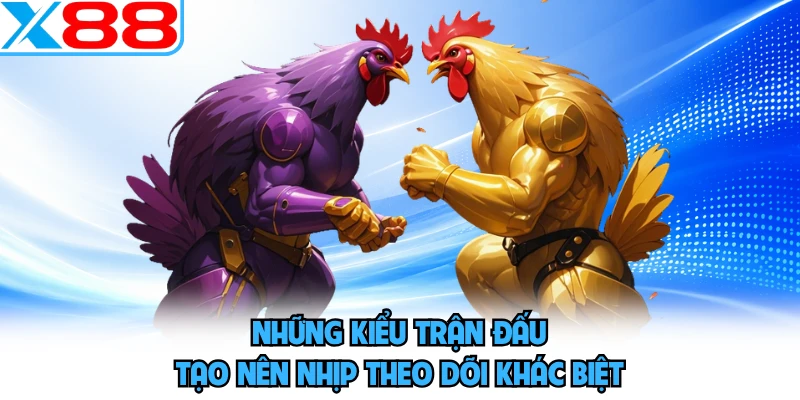 Những kiểu trận đấu tạo nên nhịp theo dõi khác biệt