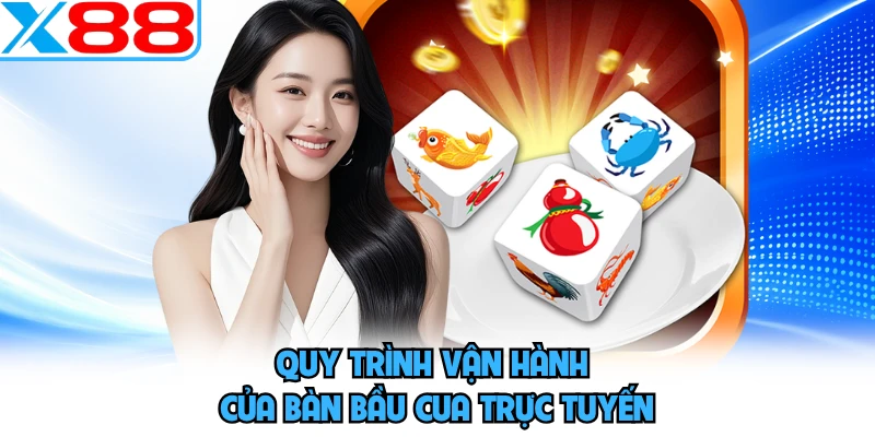 Quy trình vận hành của bàn bầu cua trực tuyến