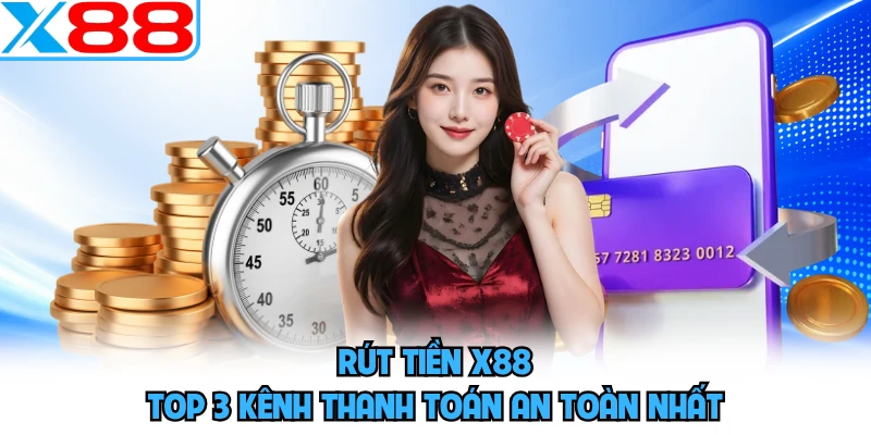 Rút Tiền X88 - Top 3 Kênh Thanh Toán An Toàn Nhất