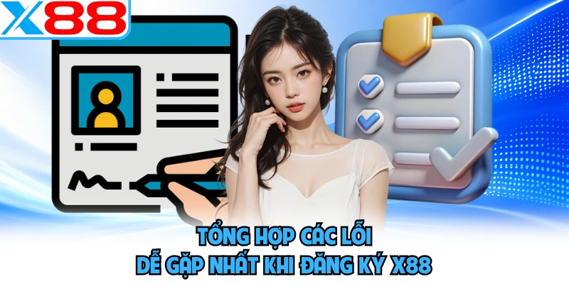 Tổng hợp các lỗi dễ gặp nhất khi đăng ký X88